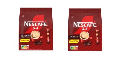 (2er PACK) NESCAFE 3IN1 CLASSIC INSTANT KAFFEE 24X16,5GR 2X24X16,5GR INKL.ABGABE