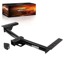 Class 3 Trailer Hitch, 2 Inch Receiver with Rubber Hitch Cover, Tow Hitch