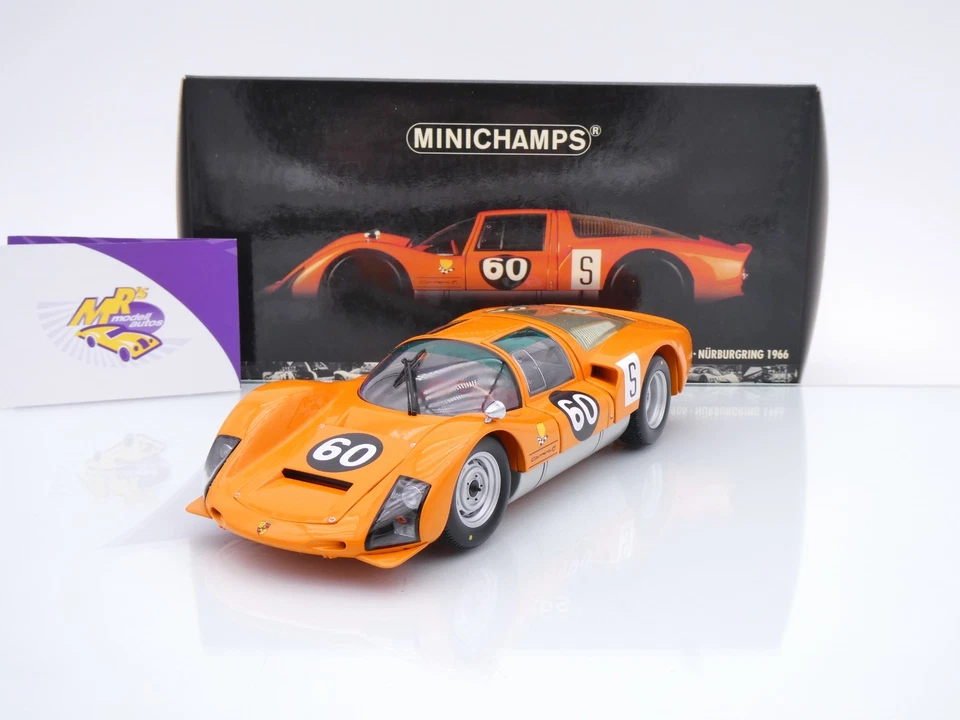 Minichamps 100666160 # Porsche 906 #60 Nürburgring 1966 " van Lennep " 1:18