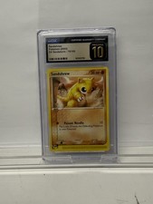 CGC 10 PRISTINE 2003 Pokemon EX Sandstorm Sandshrew 75/100 Card on eBay