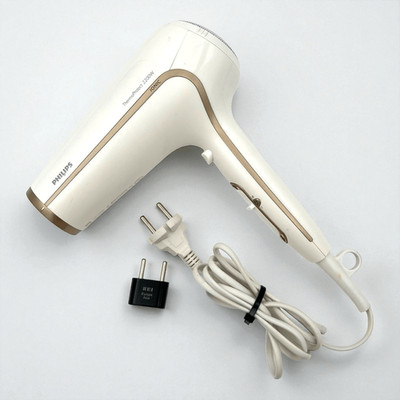 Philips 2200W Thermoprotect Professional Salon Hair Blow Dryer EURO Plug Travel