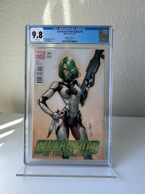 #ad GUARDIANS OF THE GALAXY #4 1:50 CAMPBELL VARIANT CGC 9.8 2016 MARVEL $275.00