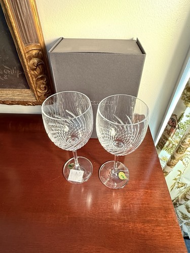 Waterford Crystal Essentially Wave Wine Goblets New in Box. - Picture 4 of 6