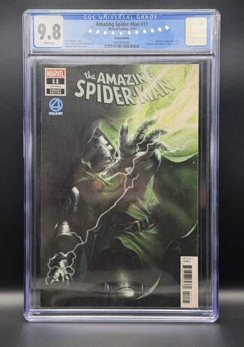 Amazing Spider-Man #61 CGC 9.8 (2025) - Doctor Doom- Silva - 616 Comics Edition