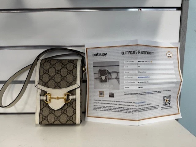 Gucci Mini sac à bandoulière et bandoulière 1955 avec Horsebit (SKU: 625615)