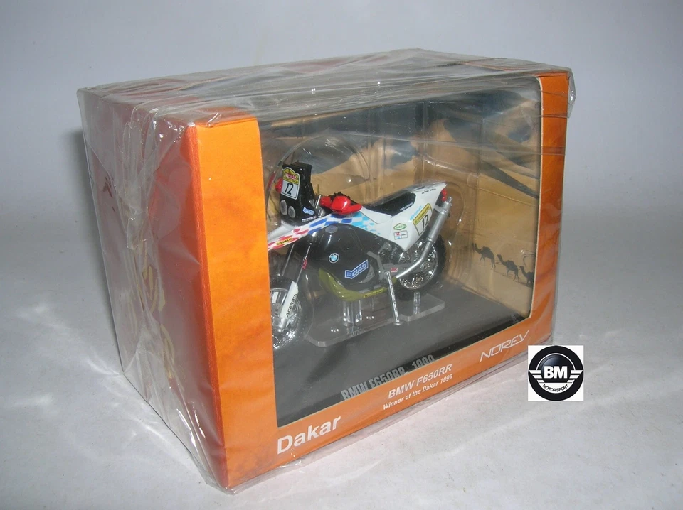 Norev BMW F650RR R. Sainct Winner of the Dakar 1999 #12, 1:24 Artikel 242011 - Bild 2 von 4