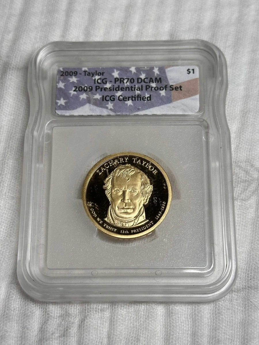 Grade PR 70 ICG Presidential Dollar Coins (2007-Now) for sale | eBay