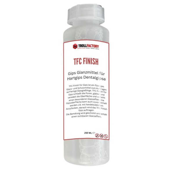 Tfc Finish Gips Glanzmittel FüR Hartgips Dentalgipse - GrößE: 250 Ml-image
