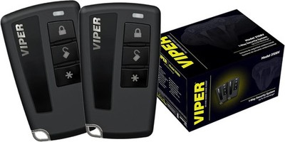 Viper 3108V 1-Way Car Security System   LCD, 4-Button Key Fob, 1/4 Mile Range