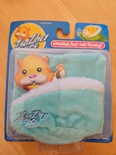 Zhu Zhu Pets Hamster Bed and Blanket ~ AQUA ~ New In Package Ages 4+