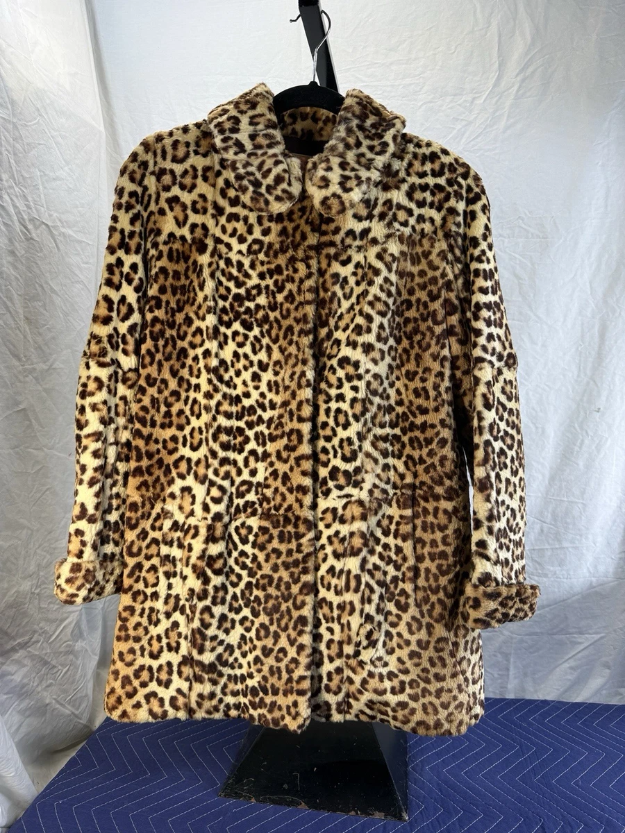 vintage leopard fur coat products for sale | eBay