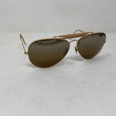 Ray-Ban OUTDOORSMAN 62mm L1834 UUAS Aviator Gold W/ Brown  display picture 1