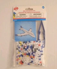  Airplane Craft Melting Beads Kit, Kids Art