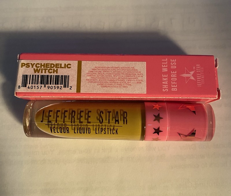 Jeffree Star "PSYCHEDELIC WITCH" NIB Velour Liquid Lipstick 5.6ml / 0.19 FL. OZ