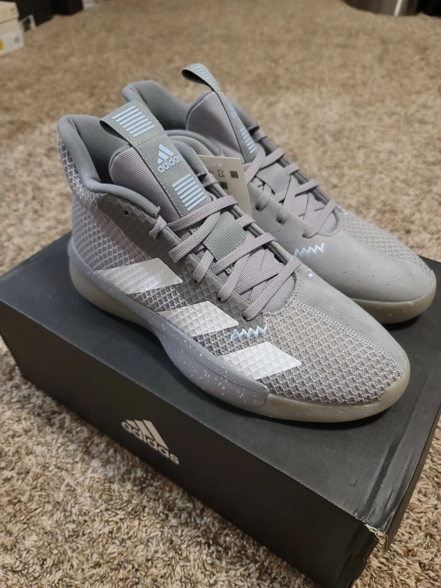 Adidas grey hotsell basketball shoes