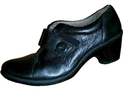Montana Artisan Crafted Black Leather Shoes Pumps… - image 1