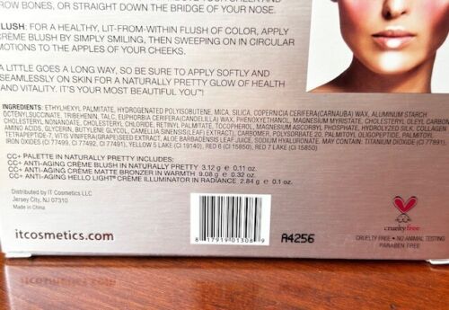 IT Cosmetics CC+ Radiance Vitality Brightening CREME Disc, Naturally Pretty, NEW - Picture 5 of 10