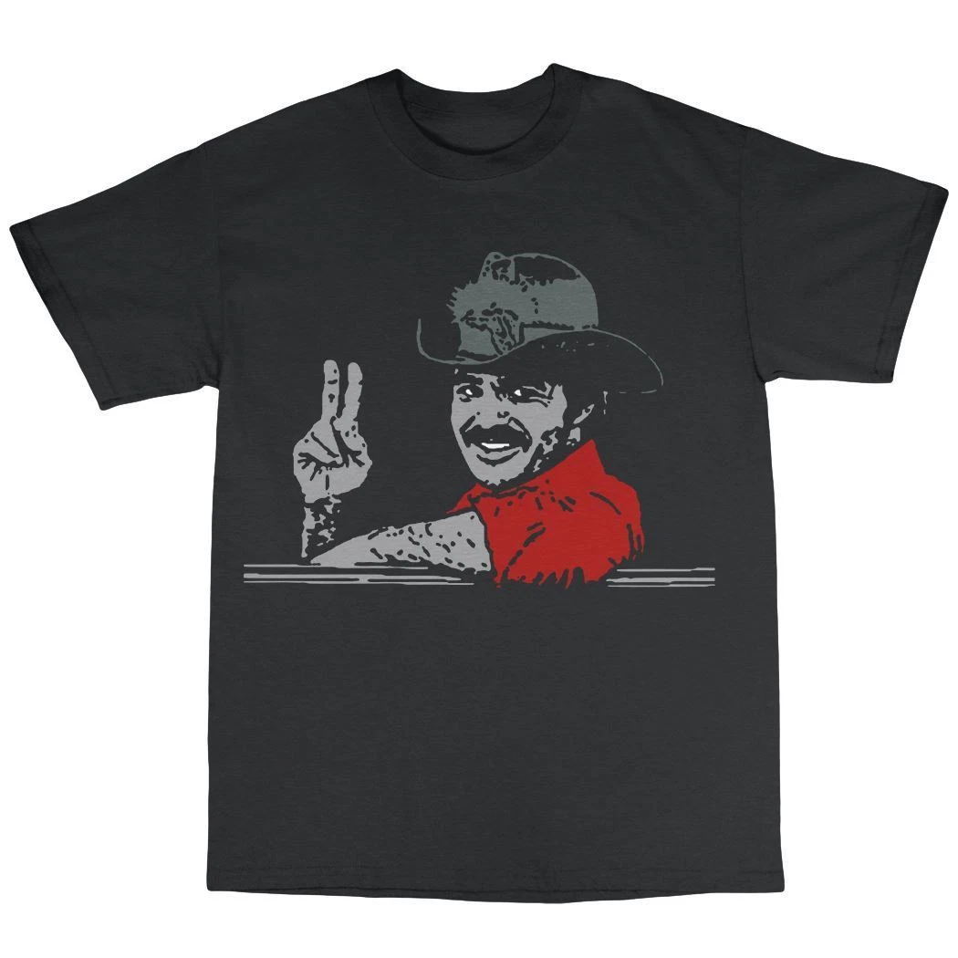 Smokey The Bandit Inspired T Shirt 100 Cotton Burt Reynolds Bo Darville