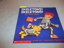 Skeletons Skeletons All About Bones - Paperback By Katy Hall - VERY GOOD
