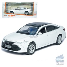 1/32 Toyota Avalon Modelo Coche Aleación Diecast Vehículo Colección Niños Regalo Blanco