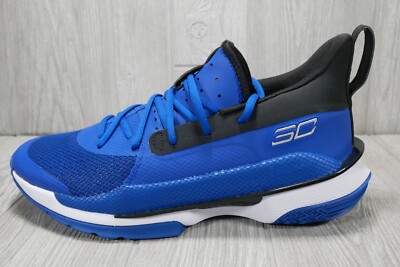 シューズ(男性用) UNDER ARMOUR CURRY 7 New Under Armour Curry 7 Low Team Basketball Royal Blue 3023838