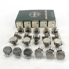 Vintage Lot of 20 Clarostat Model 53C2 Potentiometers 25K ohm