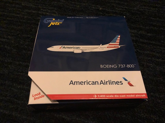 Gemini Jets 1 400 Die Cast Boeing 737 800 American Airlines Gjaal1293 New