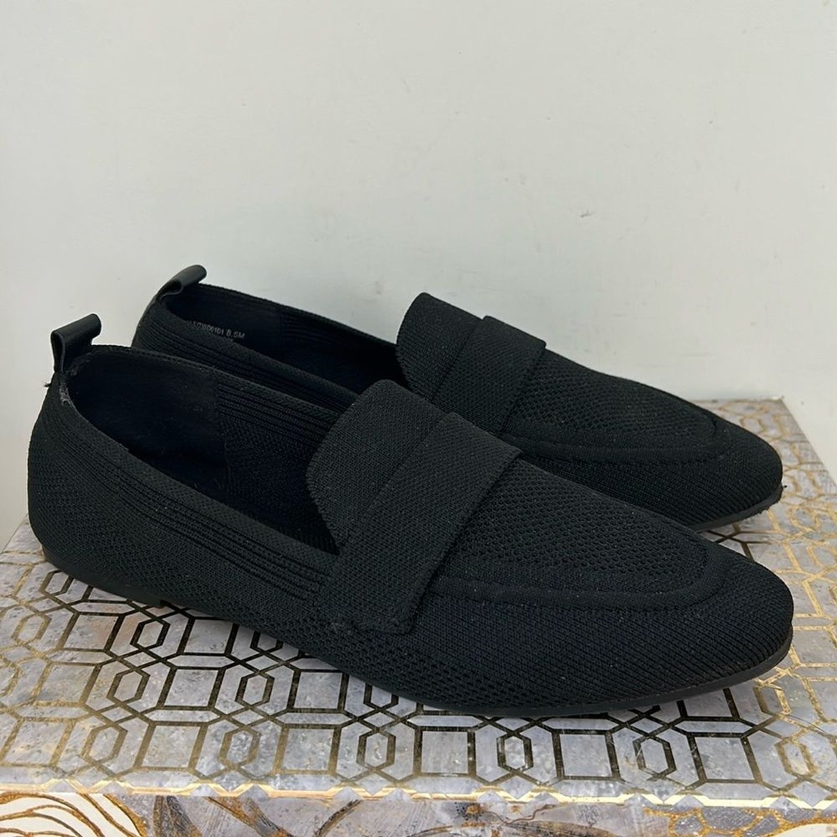 Steven New York Tisdale Black Mesh Comfort Loafers Women's Steven New York Tisdale Black Mesh Comfort Loafers Women's