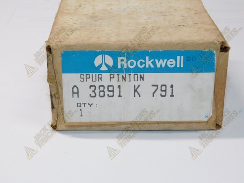 A3891K791 New Meritor (Rockwell) SPUR PINION - OEM New Old Stock - OBSOLETE - Bild 4 von 4