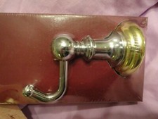 New Signature Bathware Townsend 63635 Chrome  Brass Robe Hook