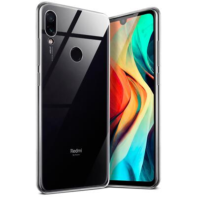 Hülle für Xiaomi Redmi Note 7/7Pro/7S Schutzhülle Silikon Case Cover Transparent