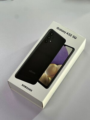 NEW Samsung Galaxy A32 5G A326U 64GB Prism Black Unlocked AT&T T-Mobile Verizon
