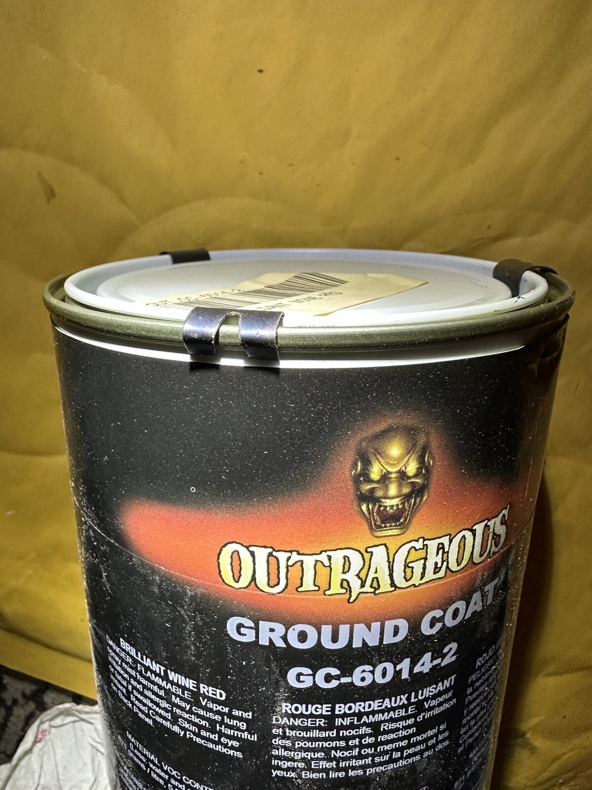 Outrageous WINE RED Urethane BRANDYWINE Paint, HOK , BURGUNDY , 11 MIX