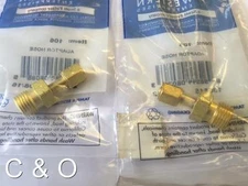 WESTERN 105 106 OXYGEN ACETYLENE HOSE ADAPTORS - "B" HOSE to "A" TORCH/REGULATOR