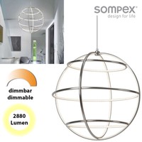 HäNgelampe Led Dimmbar Pendelleuchte Kugel Xxl Lampe Industrie Design Esszimmer
