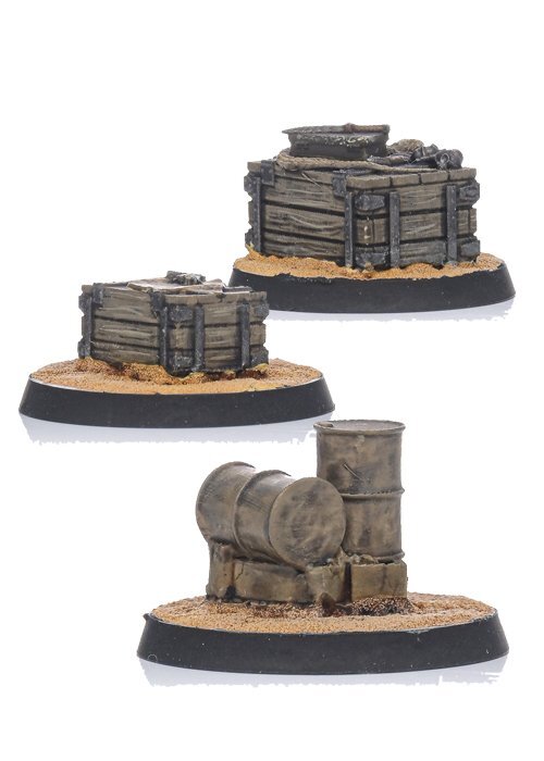 Пустынные цели 28-мм Имперская гвардия Талларна