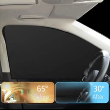 Magnet Car Side Window Sunshade Privacy Curtains Sun Shade  UV Reflection