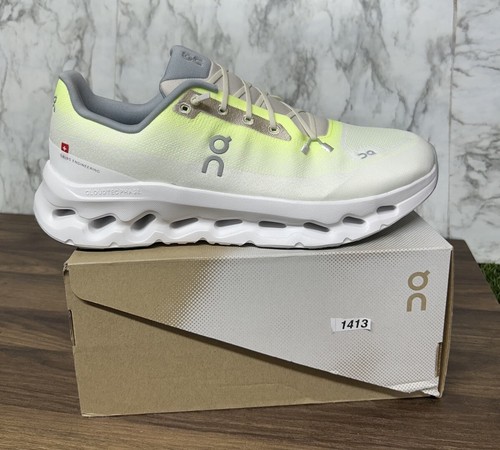 On Cloudtilt Size 11 Mens Lime Ivory White Yellow Grey Running Shoes 7 - Picture 2 of 12