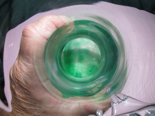Princ Czech Republic Vase Art Glass 10 3/4" Signed by designer - Picture 4 of 8