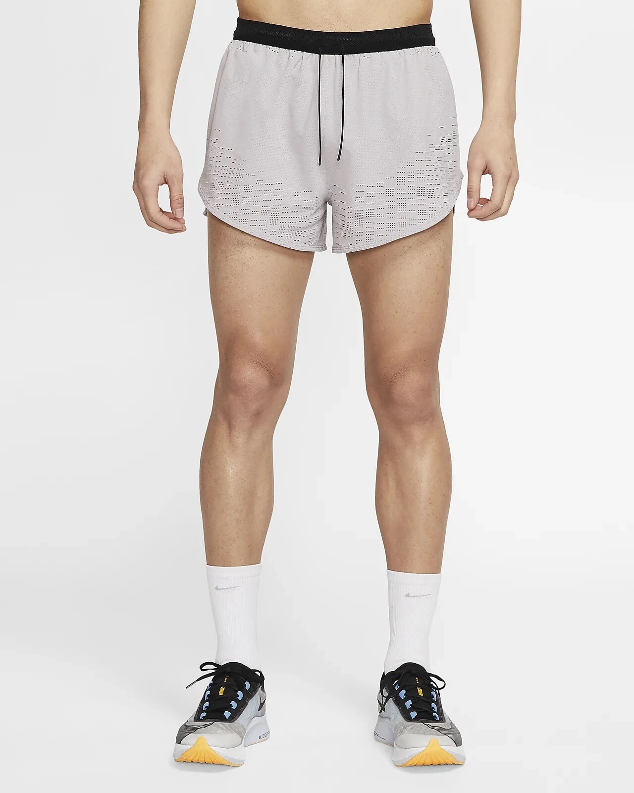 Mens Nike Tech Pack Future Race Brief Lined Gym Running Shorts Grey Size XL