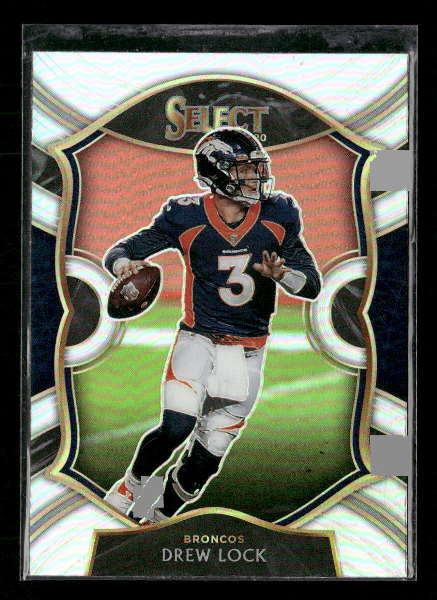 2020 Panini Select Drew Lock Silver Prizm #27 Football Card