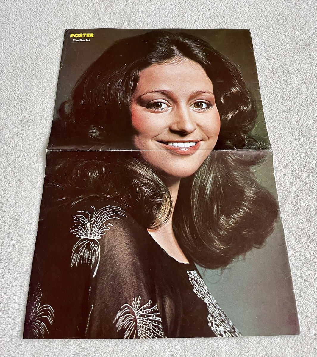 Tina Charles 1976 Swedish Poster Music Magazine Vintage Rare 1970s