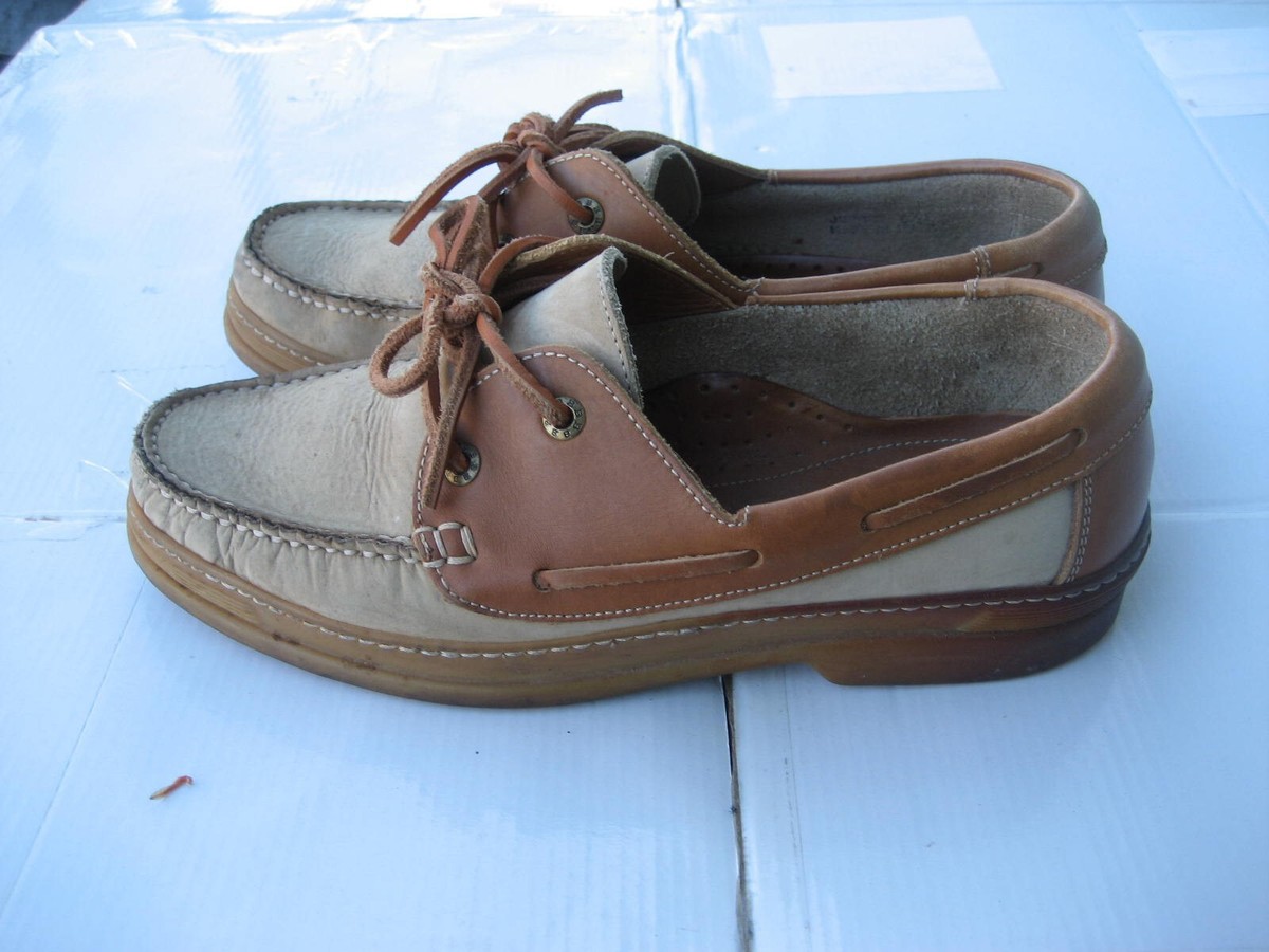 Bally Mens Brown and Tan Leather Shoes, Size 6.5 E (About US  display picture 2