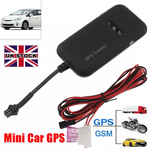 Mini Realtime Car/Vehicle/Motorcycle GPS GSM Tracker Locator Tracking Device UK