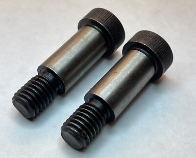 5/8 X 1-1/4  SHOULDER BOLT ALLOY STEEL HEX SOCKET HEAD 1/2-13 THREAD QTY2 (23D78