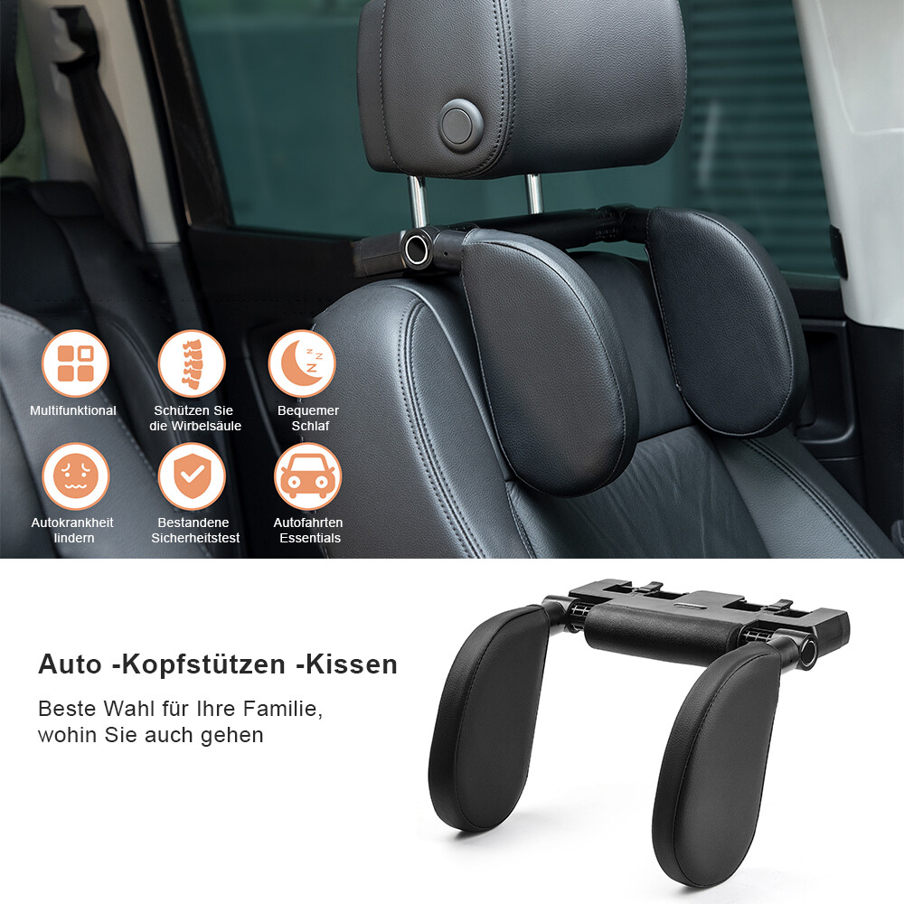 Cuscino poggiatesta per auto, supporto cervicale foto 3