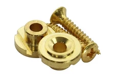 Round Guitar String Retainer Tree - 2pk - Gold