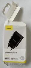 Baseus, Speed Mini Dual U, Travel Charger 10.5, EU