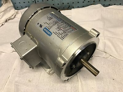 208-230V//460V 3PH 3450 RPM WITH BASE AC MOTOR 56C//TEFC 1HP