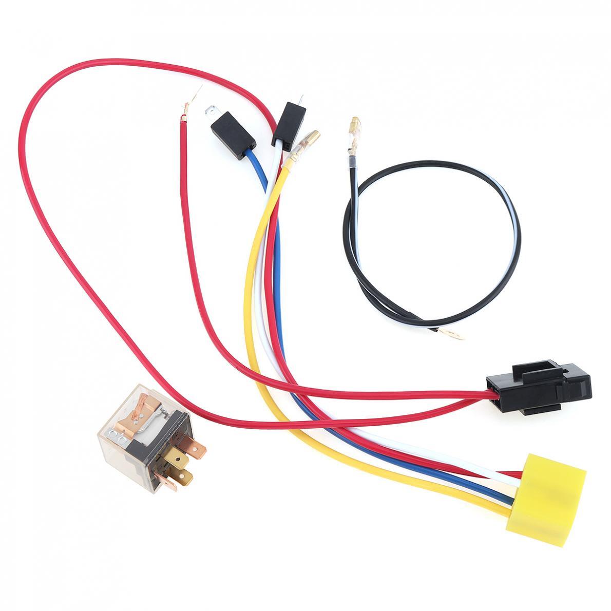 Air Horn Relay Wiring Harness Kit 12V 30 AMP for Car Truck Motorcycle 4